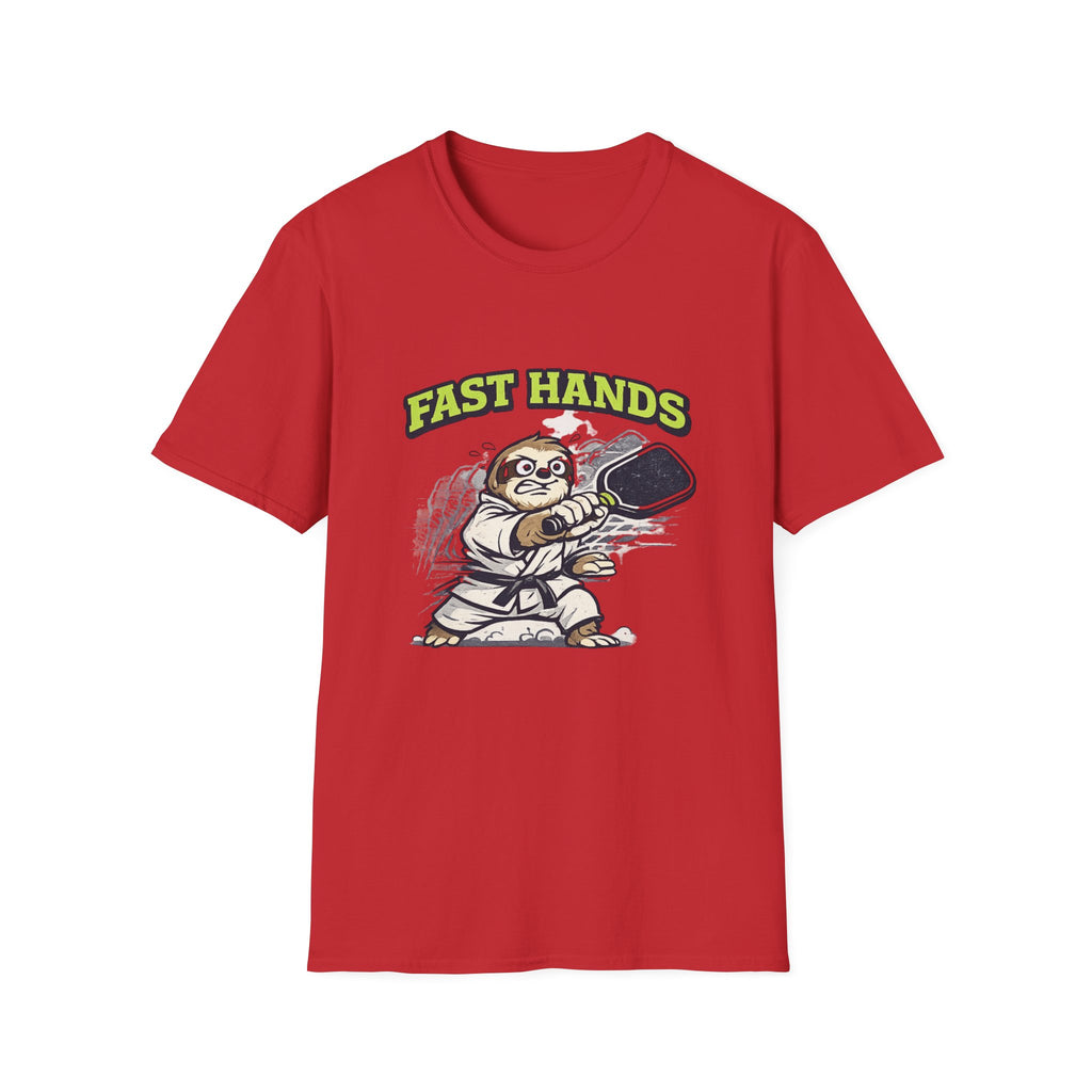 Fast Hands Pickleball Sloth T-Shirt