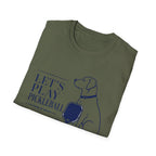 Pickleball Dog T-Shirt - "Let’s Play Pickleball"