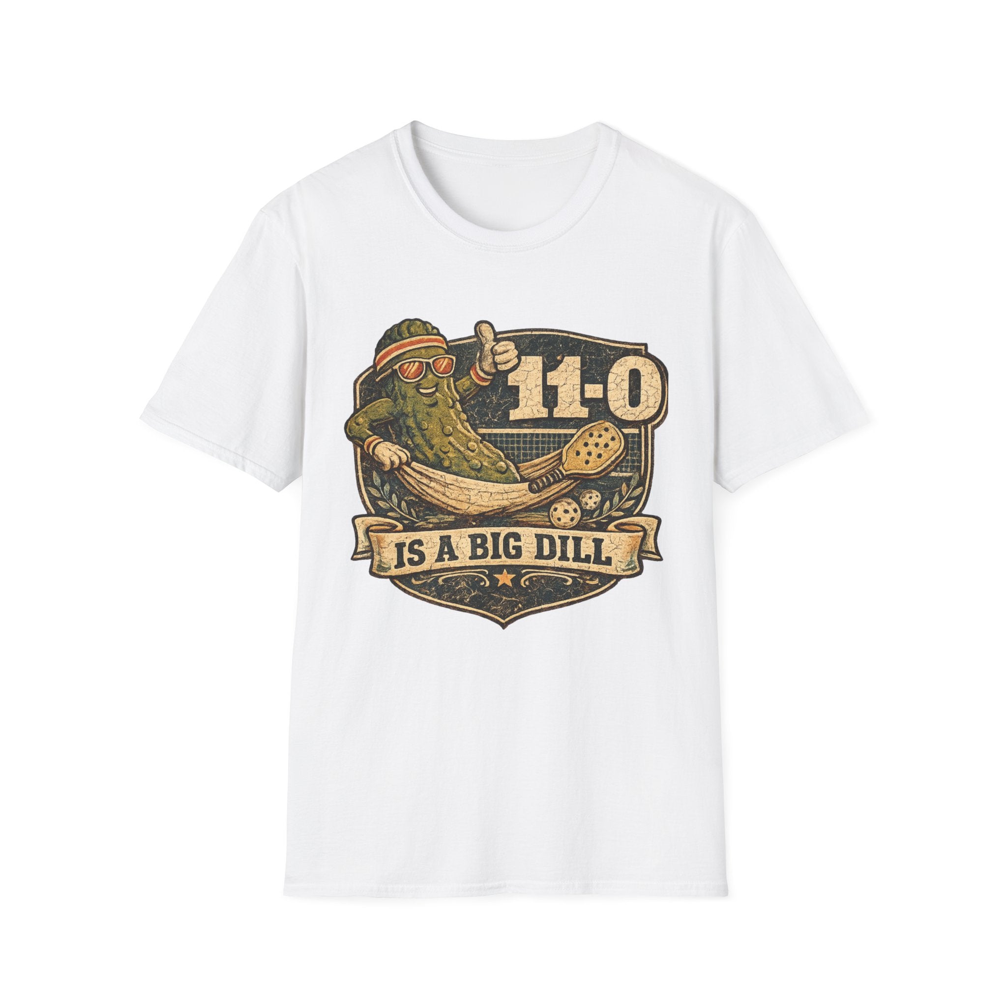 11-0 Is a Big Dill – Funny Pickle Sports Fan Tee