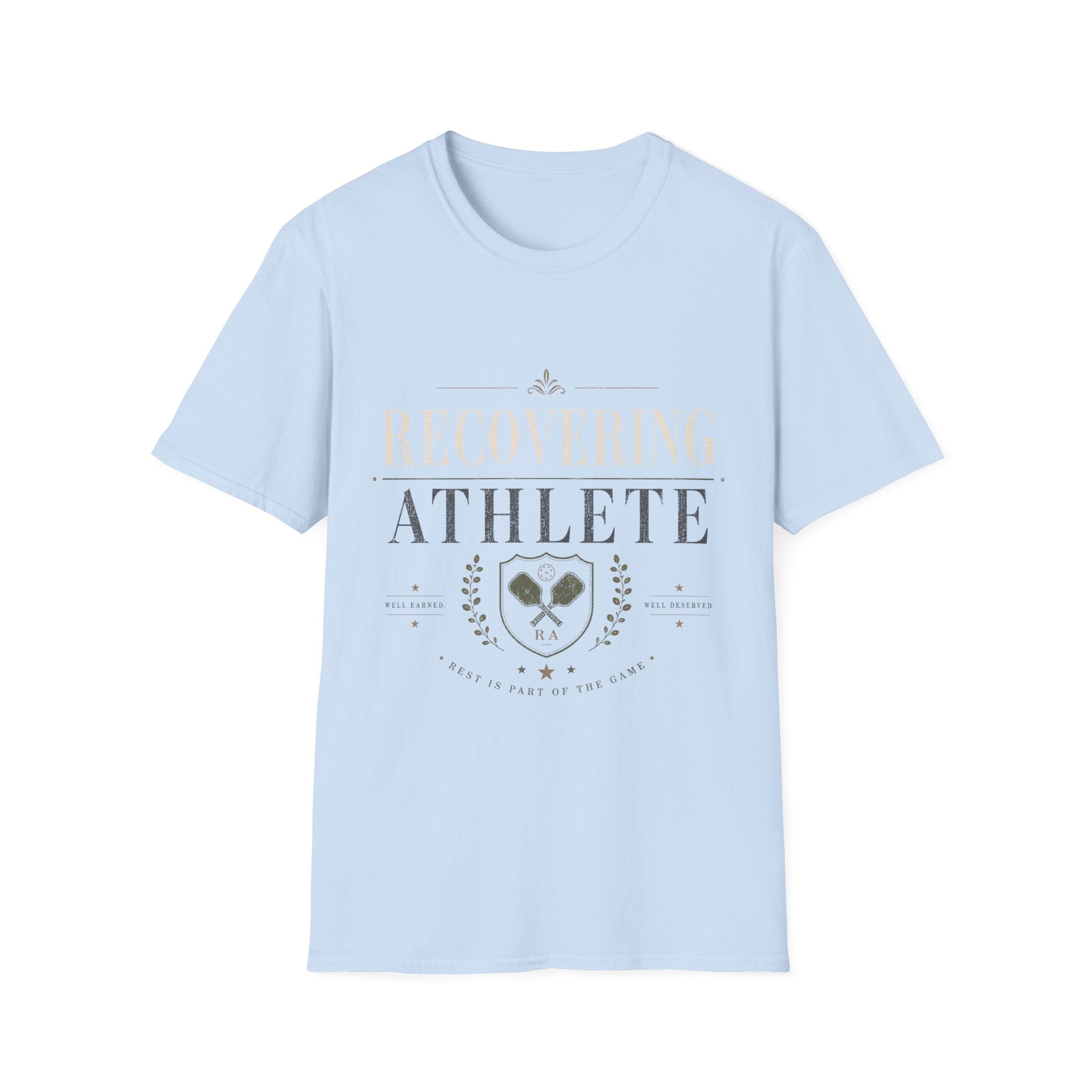 Recovering Athlete T-Shirt – Inspirational Fitness Recovery Tee