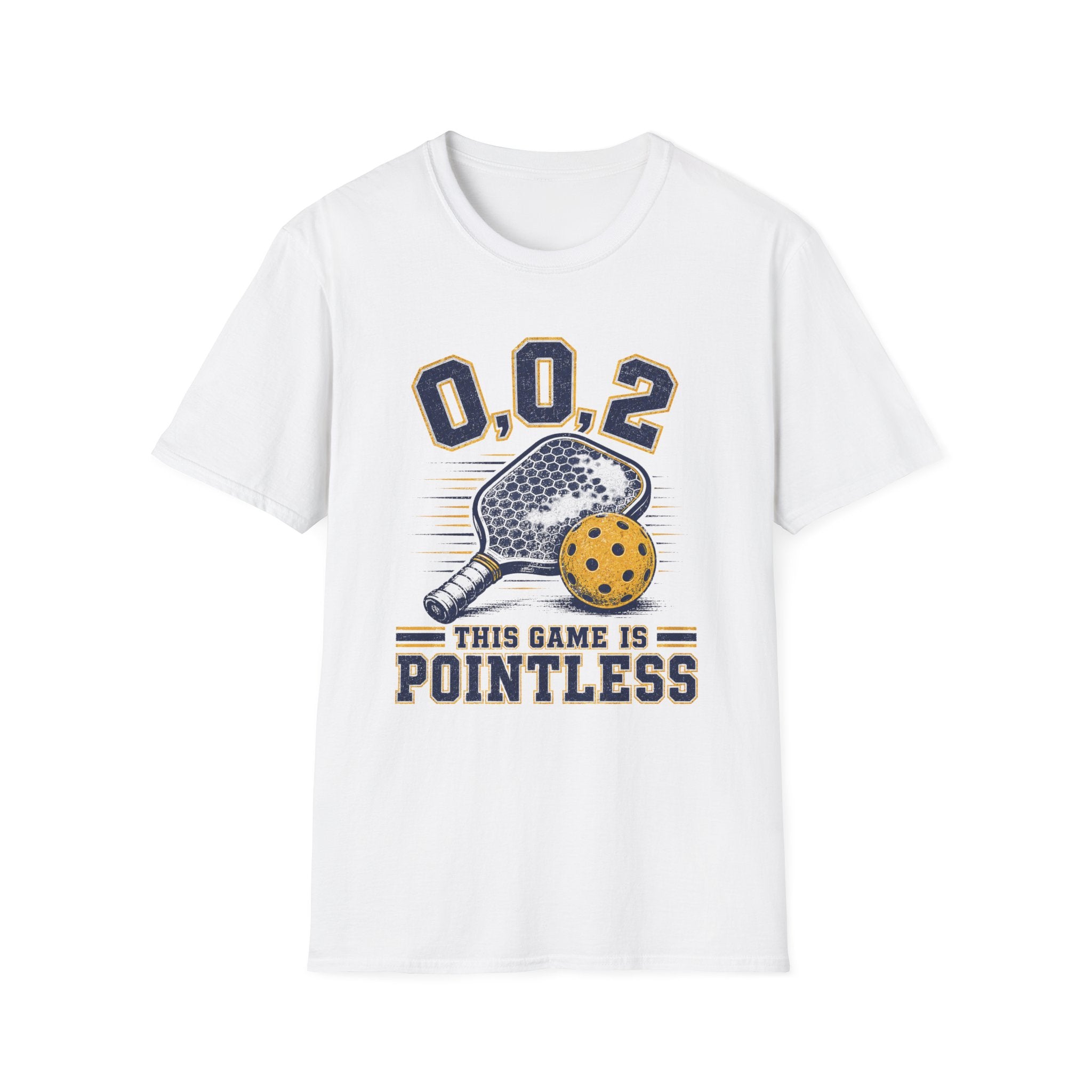 This Game Is Pointless - 0.0.2 Funny Pickleball Tee