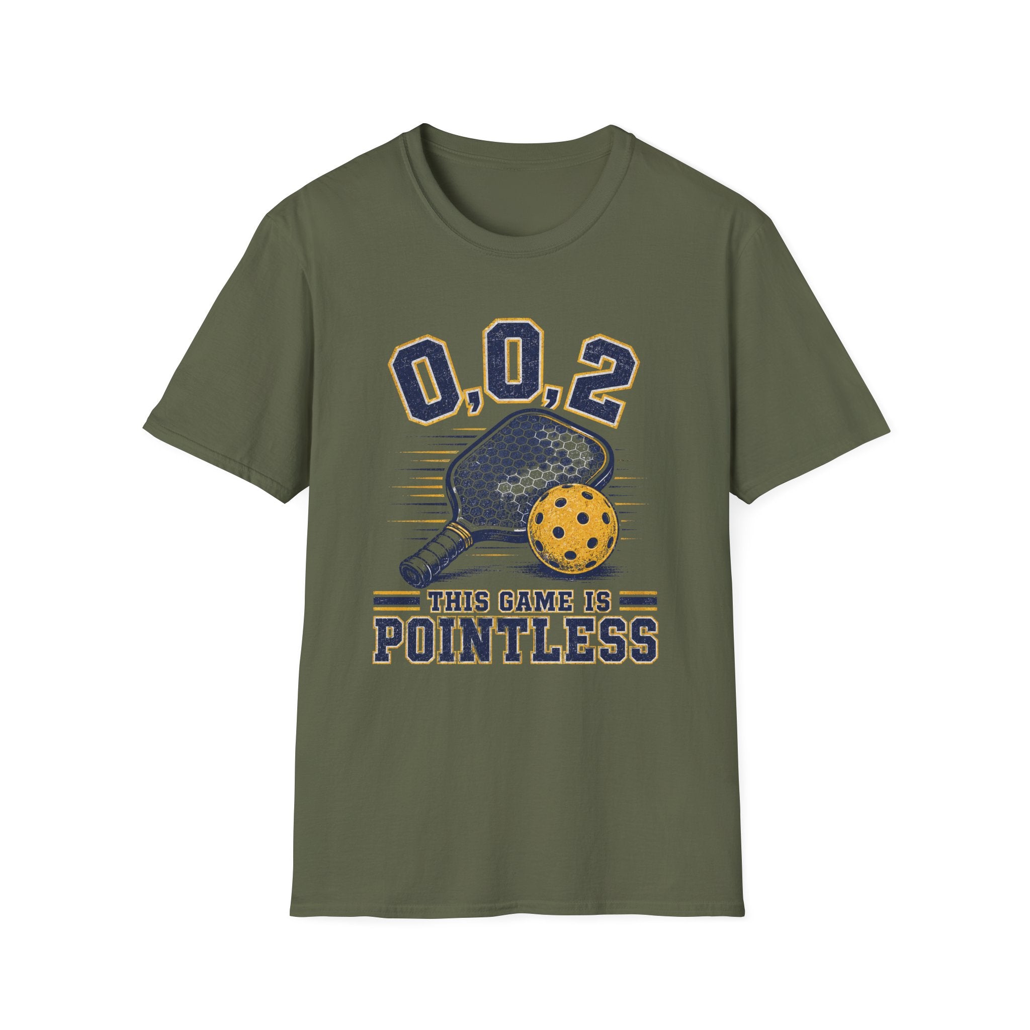 This Game Is Pointless - 0.0.2 Funny Pickleball Tee