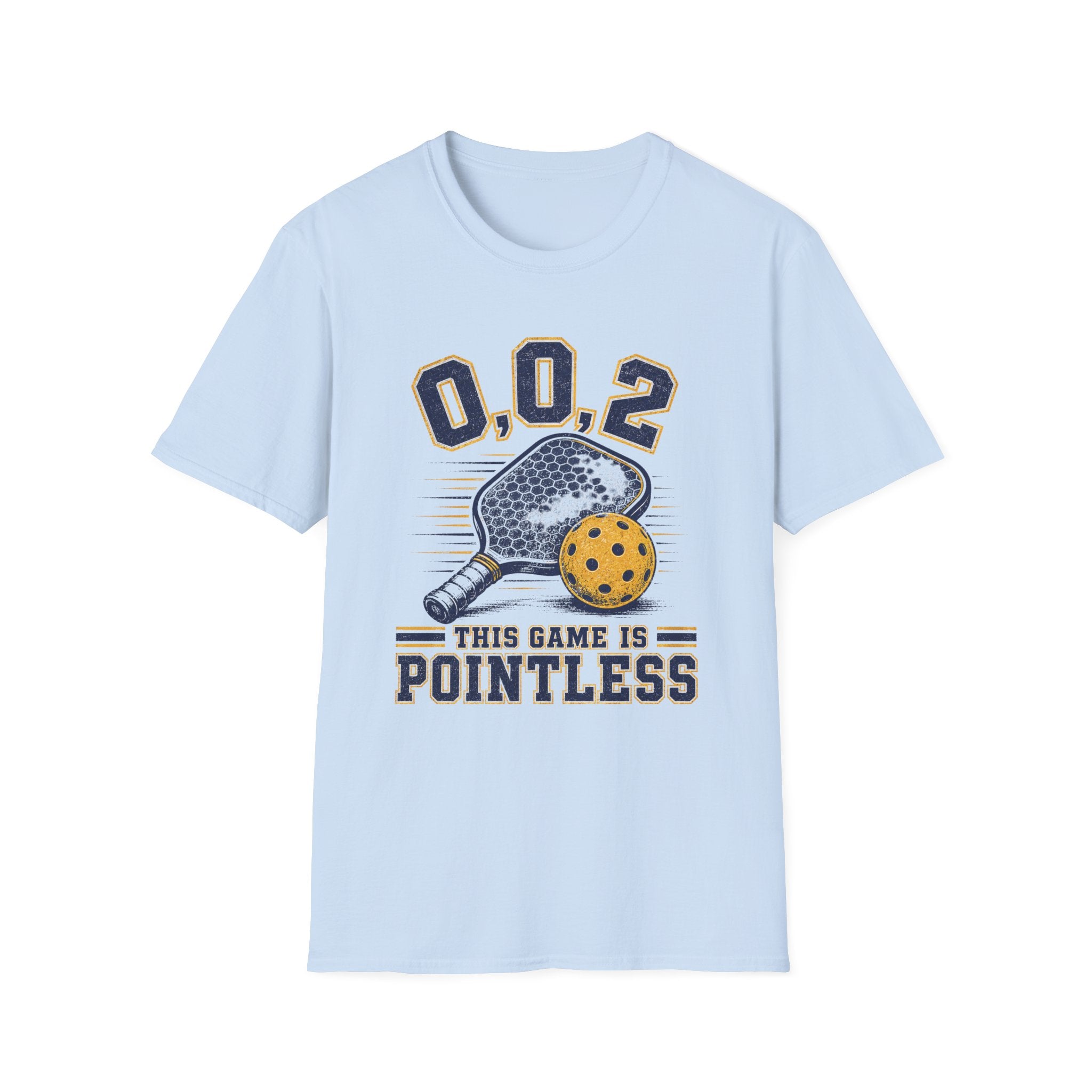 This Game Is Pointless - 0.0.2 Funny Pickleball Tee