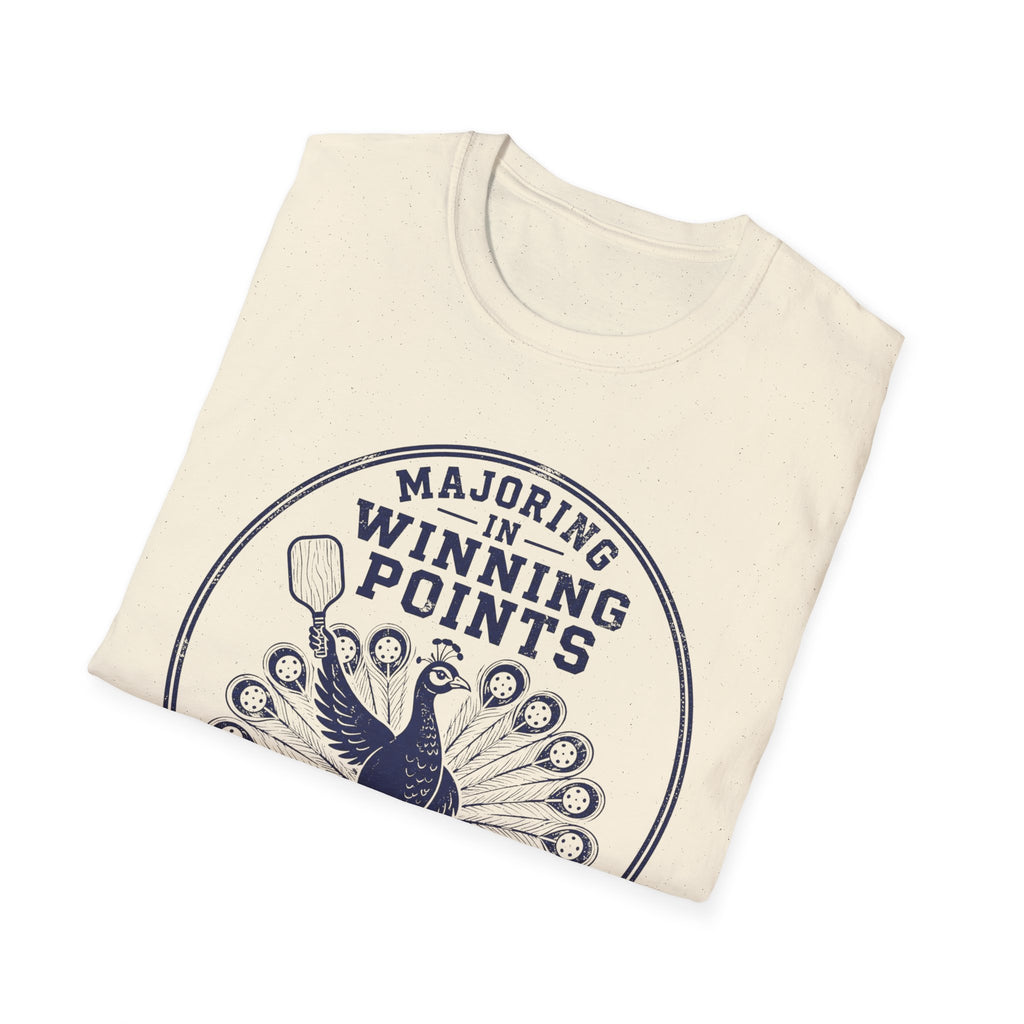 Majoring in Winning Points Pickleball Club T-Shirt