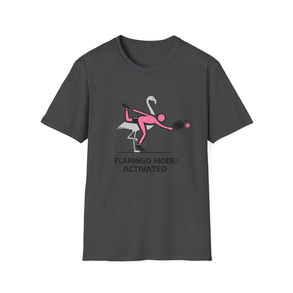 "Flamingo Mode: Activated" Pickleball Graphic Tee