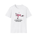 "Flamingo Mode: Activated" Pickleball Graphic Tee
