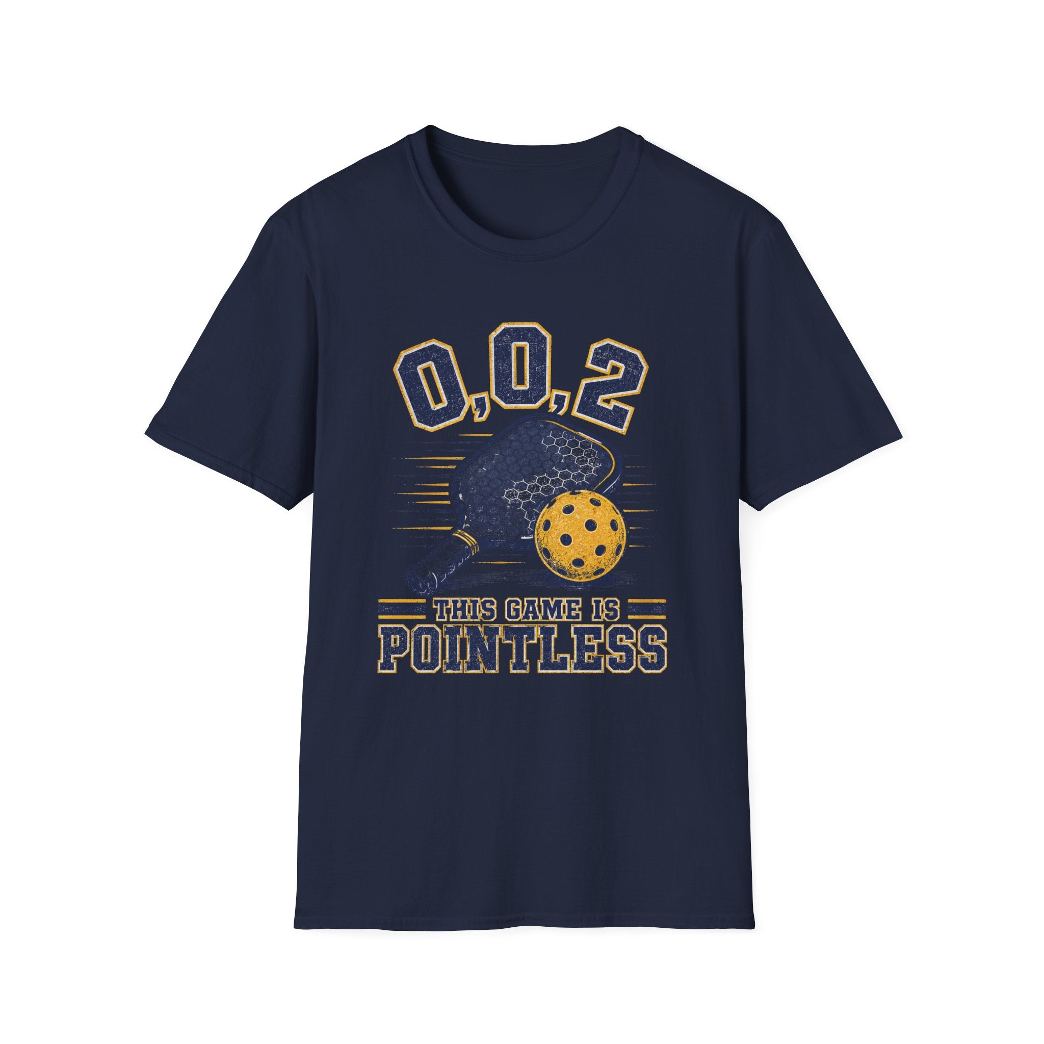 This Game Is Pointless - 0.0.2 Funny Pickleball Tee