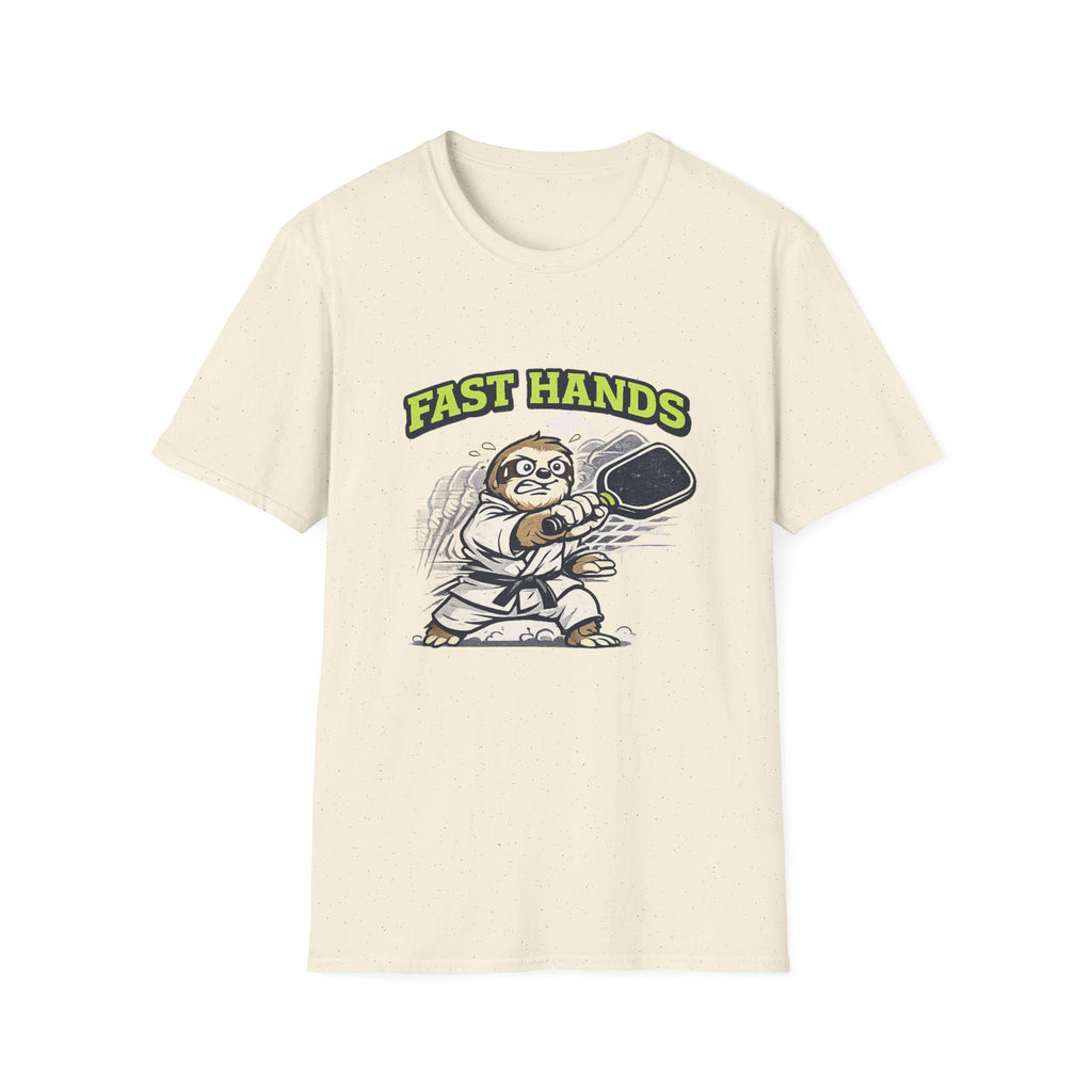 Fast Hands Pickleball Sloth T-Shirt