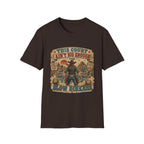 "This Court Ain't Big Enough for Slow Dinkers" Vintage Western Graphic