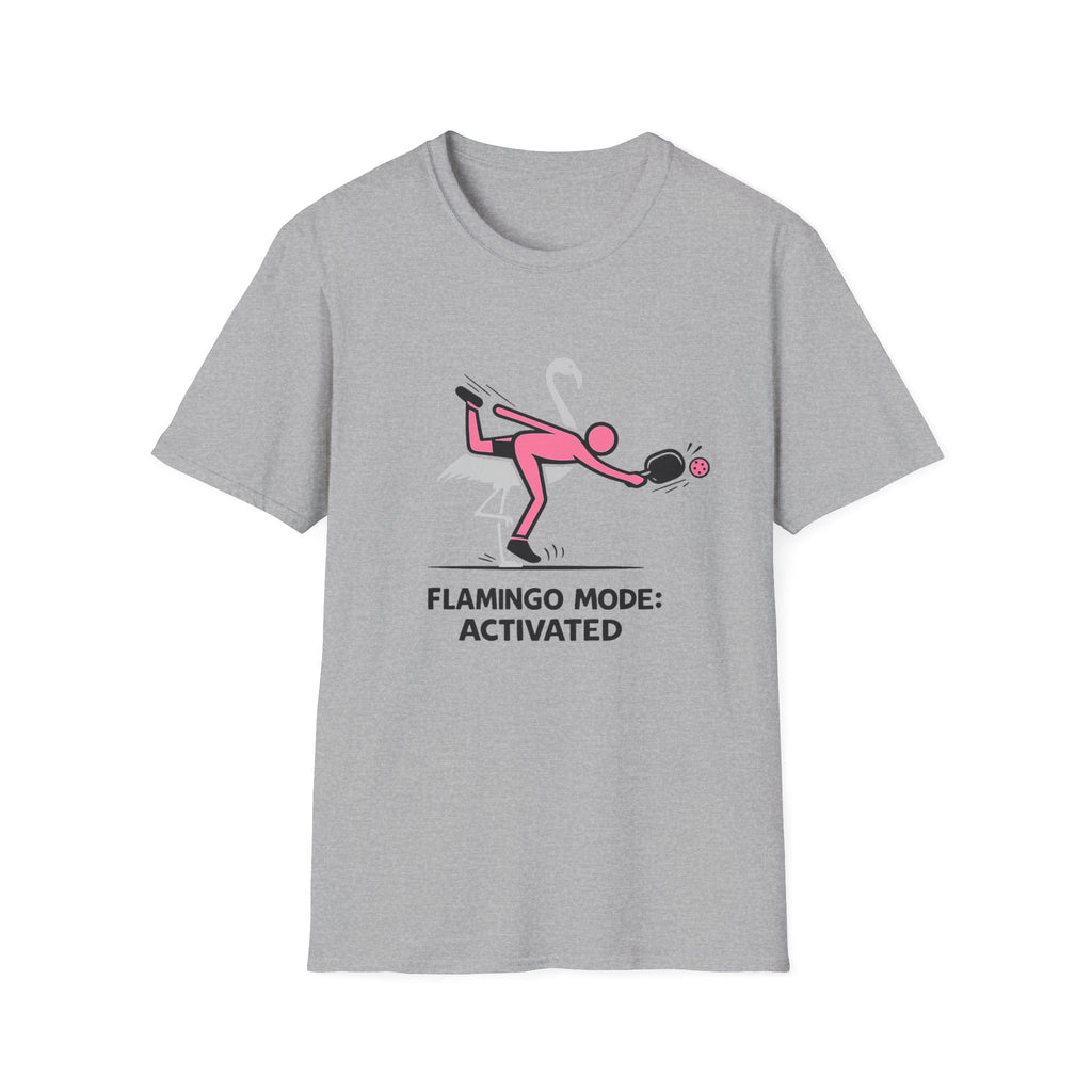 "Flamingo Mode: Activated" Pickleball Graphic Tee