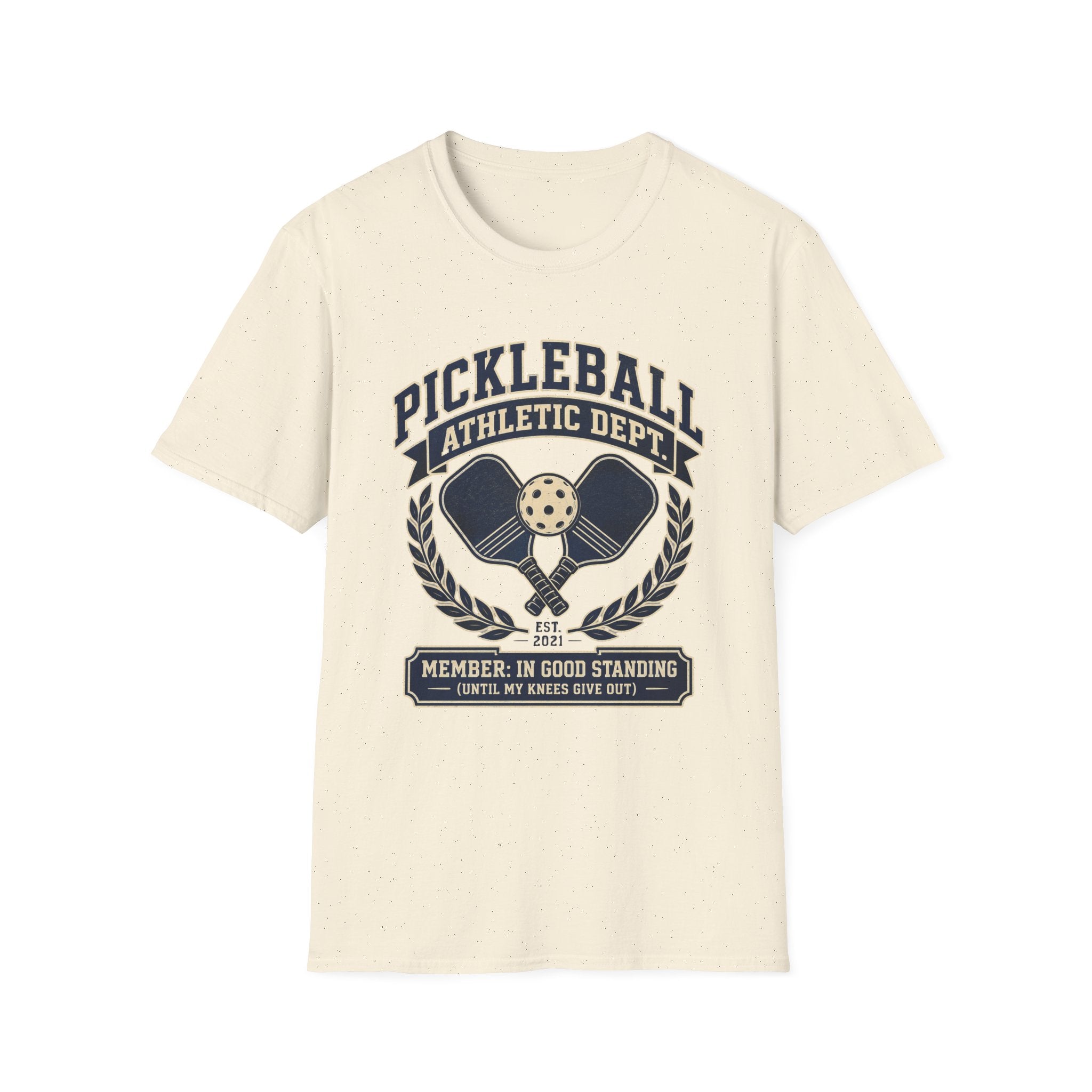 Pickleball Athletic Dept. T-Shirt — "Member: In Good Standing"