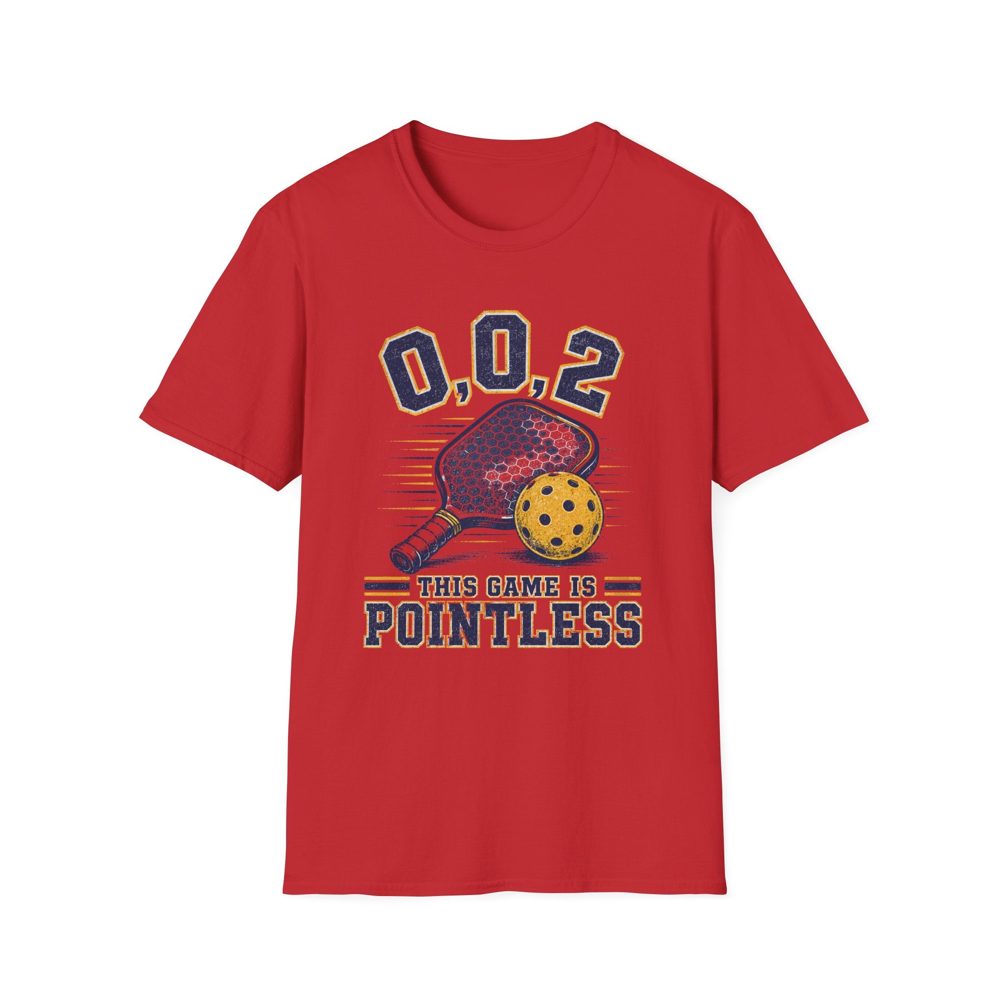 This Game Is Pointless - 0.0.2 Funny Pickleball Tee