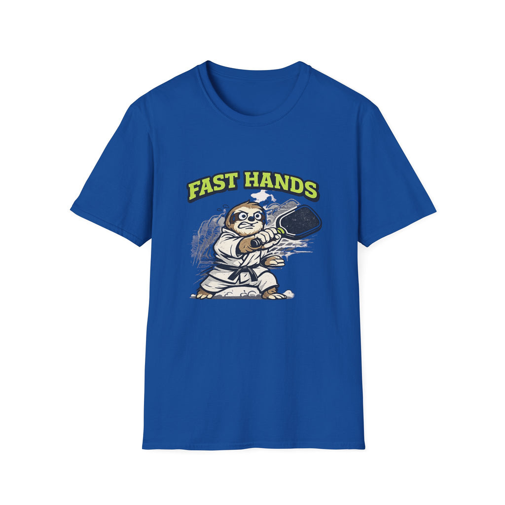 Fast Hands Pickleball Sloth T-Shirt