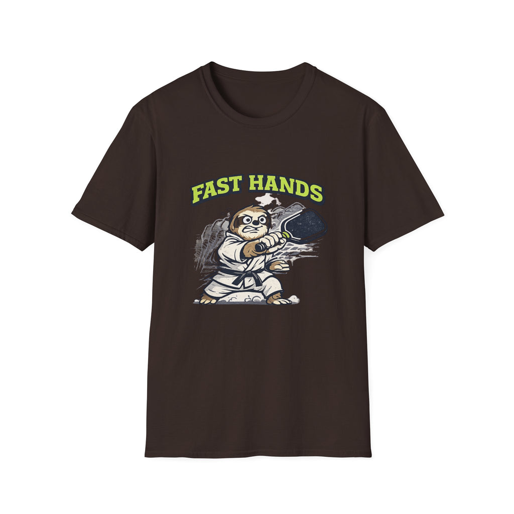 Fast Hands Pickleball Sloth T-Shirt