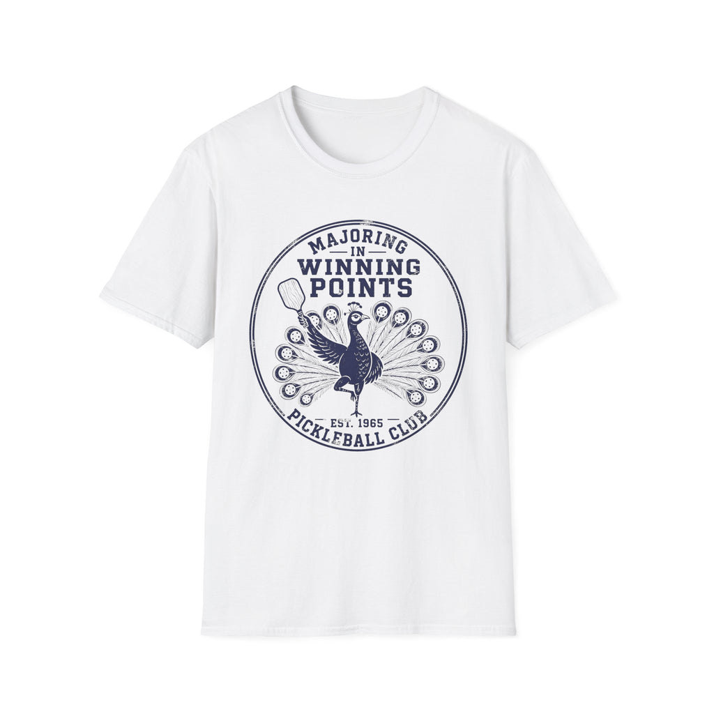 Majoring in Winning Points Pickleball Club T-Shirt