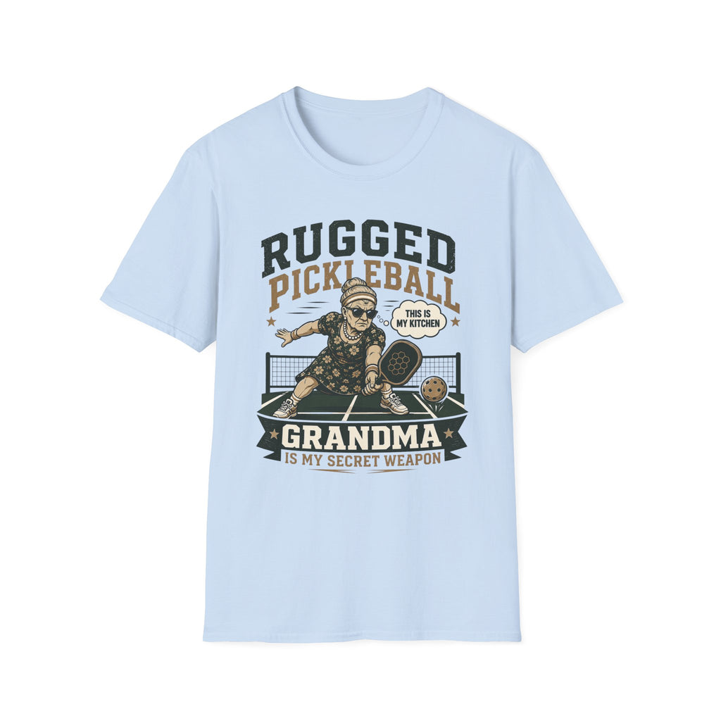 “Grandma Is My Secret Weapon” - Rugged Pickleball Grandma T-Shirt