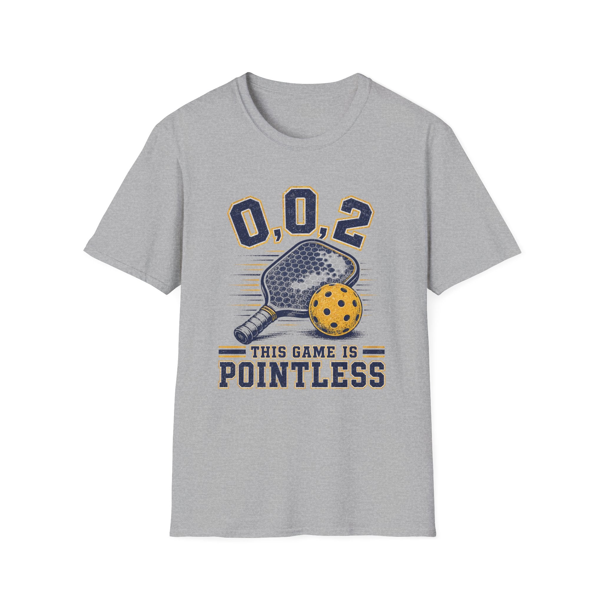 This Game Is Pointless - 0.0.2 Funny Pickleball Tee
