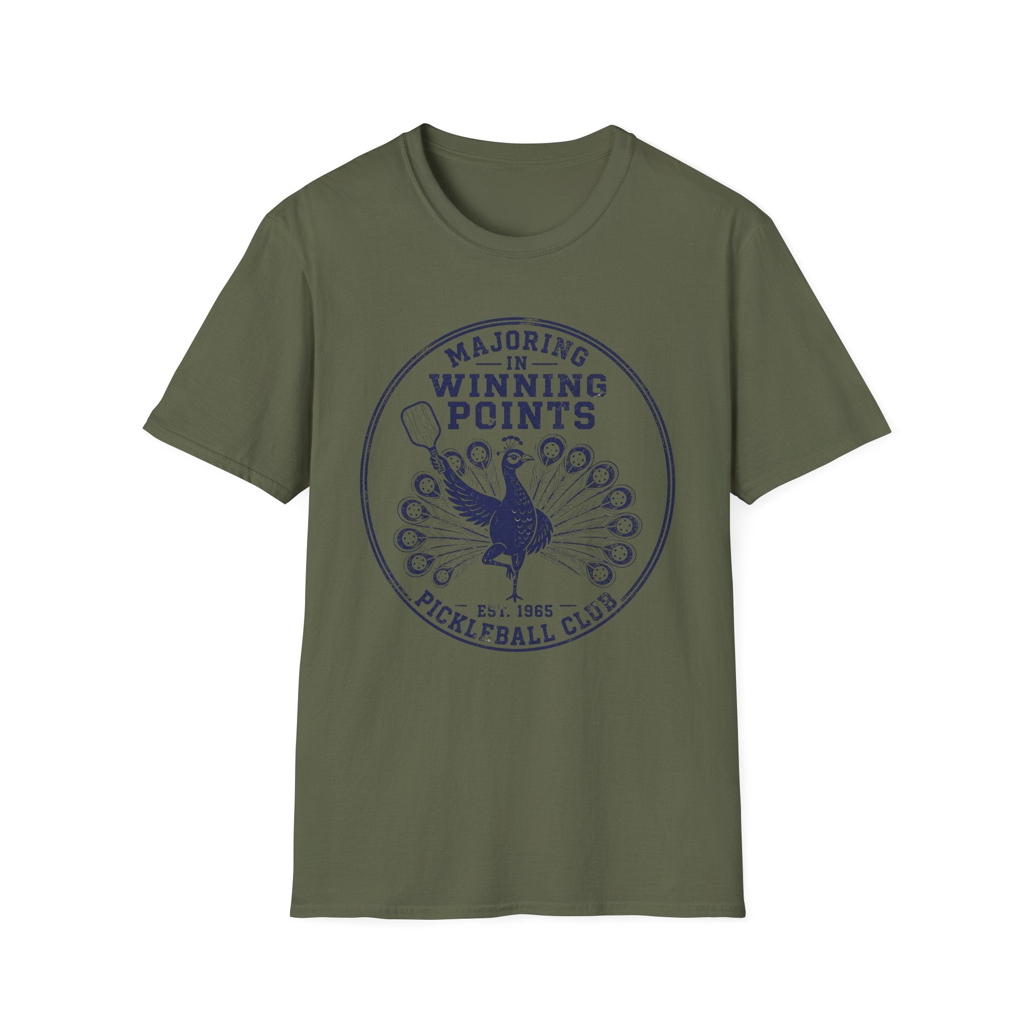 Majoring in Winning Points Pickleball Club T-Shirt