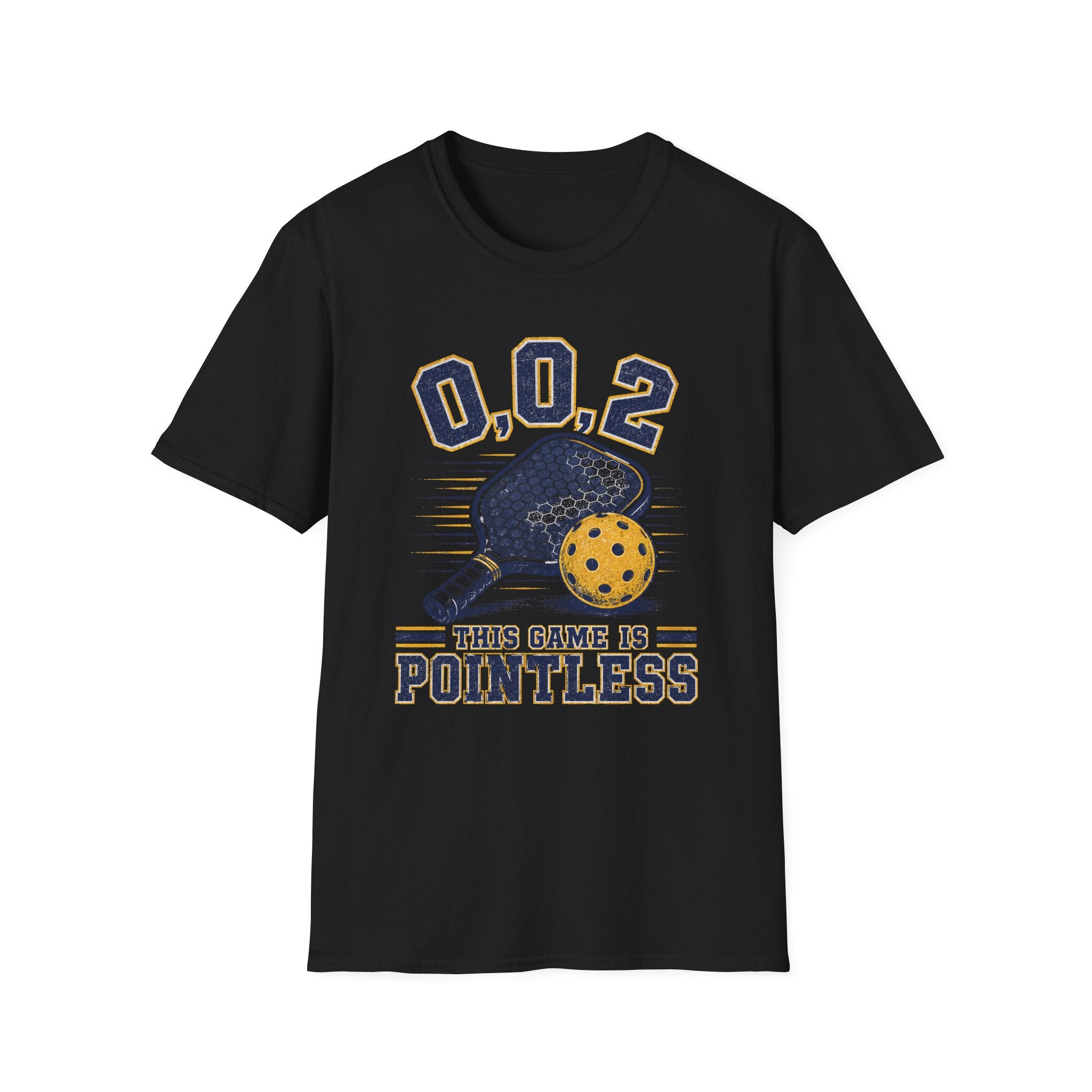 This Game Is Pointless - 0.0.2 Funny Pickleball Tee