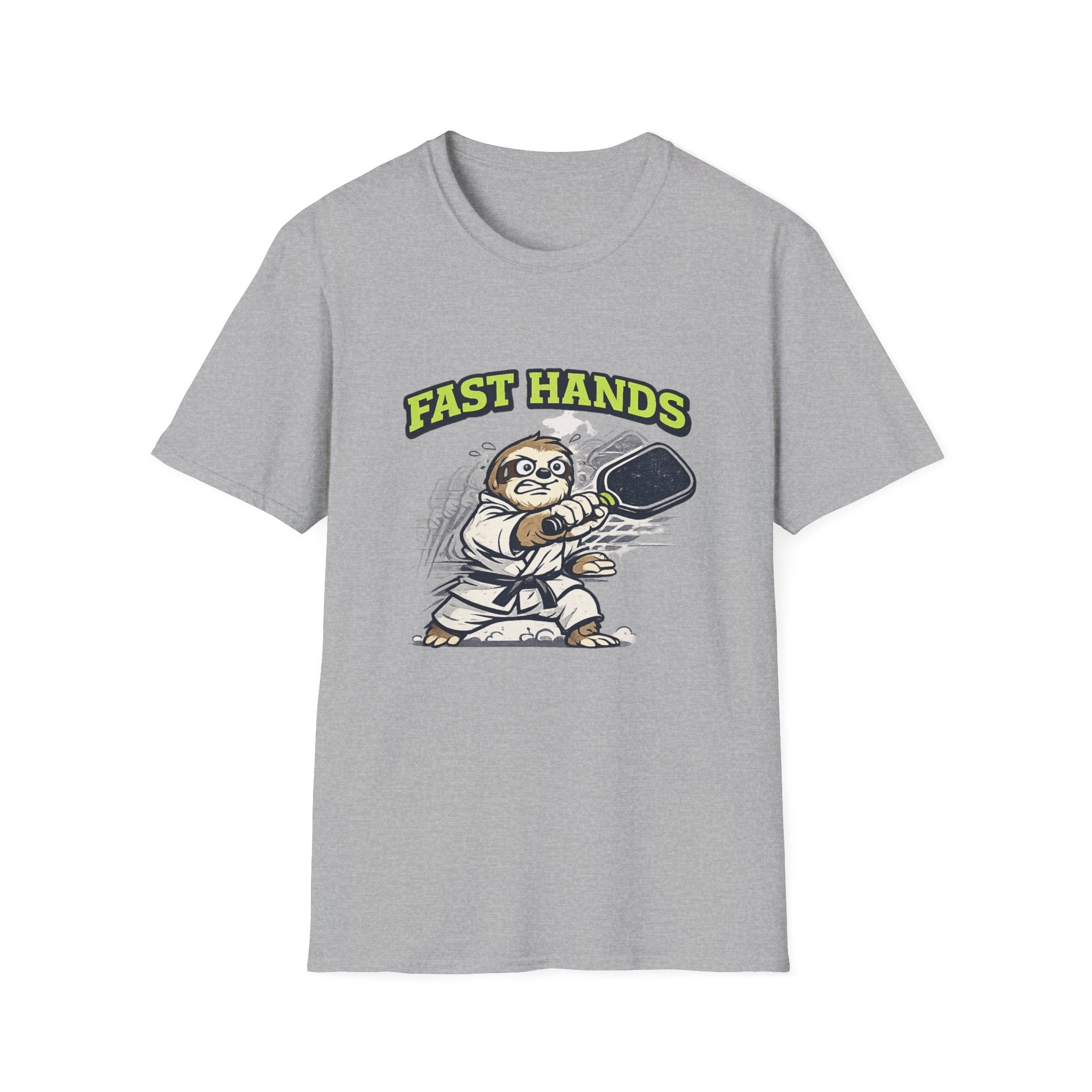 Fast Hands Pickleball Sloth T-Shirt