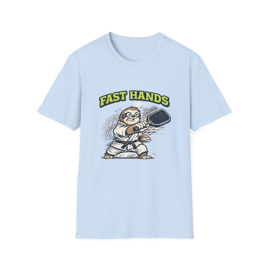 Fast Hands Pickleball Sloth T-Shirt